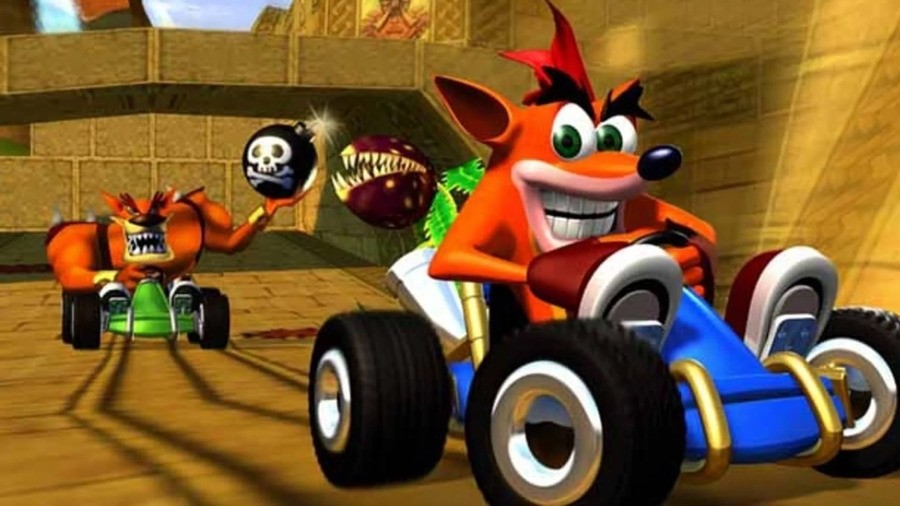 What average Metacritic critic score does PS1 classic Crash Team Racing have?