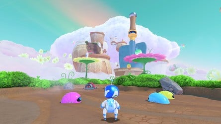 Astro Bot: Balloon Breeze Walkthrough - All Collectibles: Bots, Puzzle Pieces 1