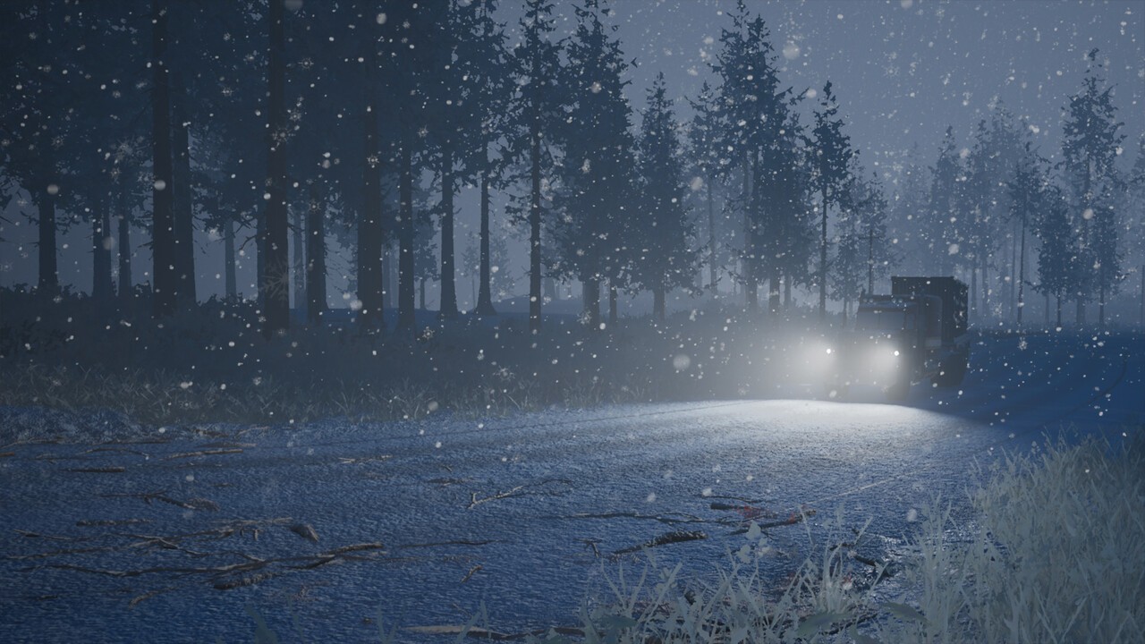 Stay frosty with Alaskan Truck Simulator, coming to PC and consoles in 2022