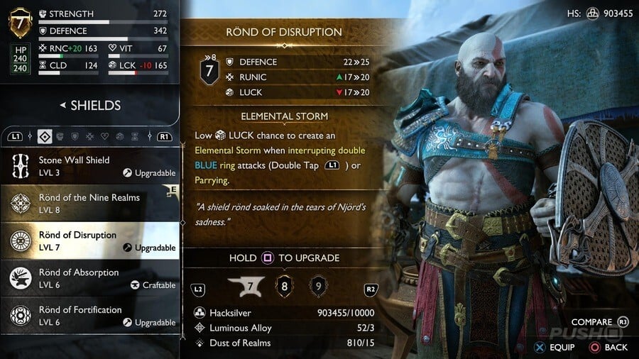 God of War Ragnarok: All Shields Attachments Locations and Upgrades 10