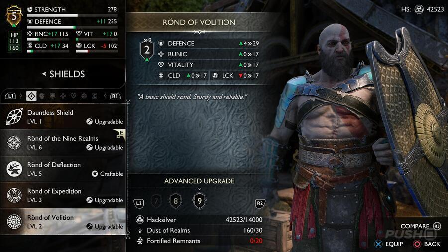 God of War Ragnarok: All Shields Attachments Locations and Upgrades 2