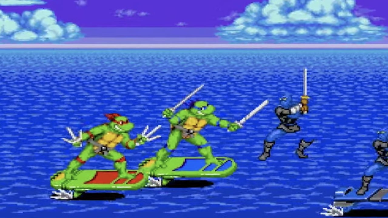 the in Square The on | All Push Cowabunga Games PS5, TMNT: PS4 Collection Included