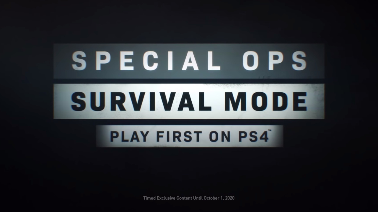 kupon USA Andragende Call of Duty: Modern Warfare Has a PS4 Exclusive Mode Within Spec Ops and  People are Mad | Push Square