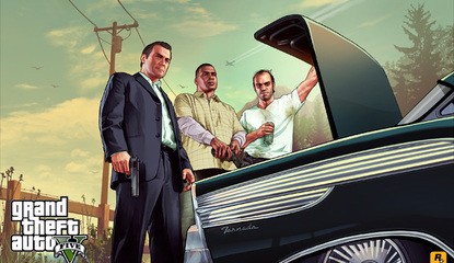 What Are the Protagonists of Grand Theft Auto V Looking At?