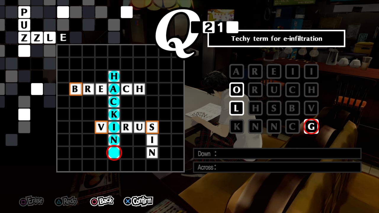 Persona 5 Royal: Crossword Answers All Crossword Puzzles Solved