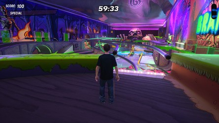 Tony Hawk's Pro Skater 3 + 4: Pinball Walkthrough - All Park Goals and Collectibles 60