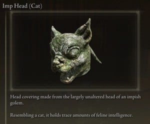Elden Ring: All Individual Armour Pieces - Imp Head (Cat)