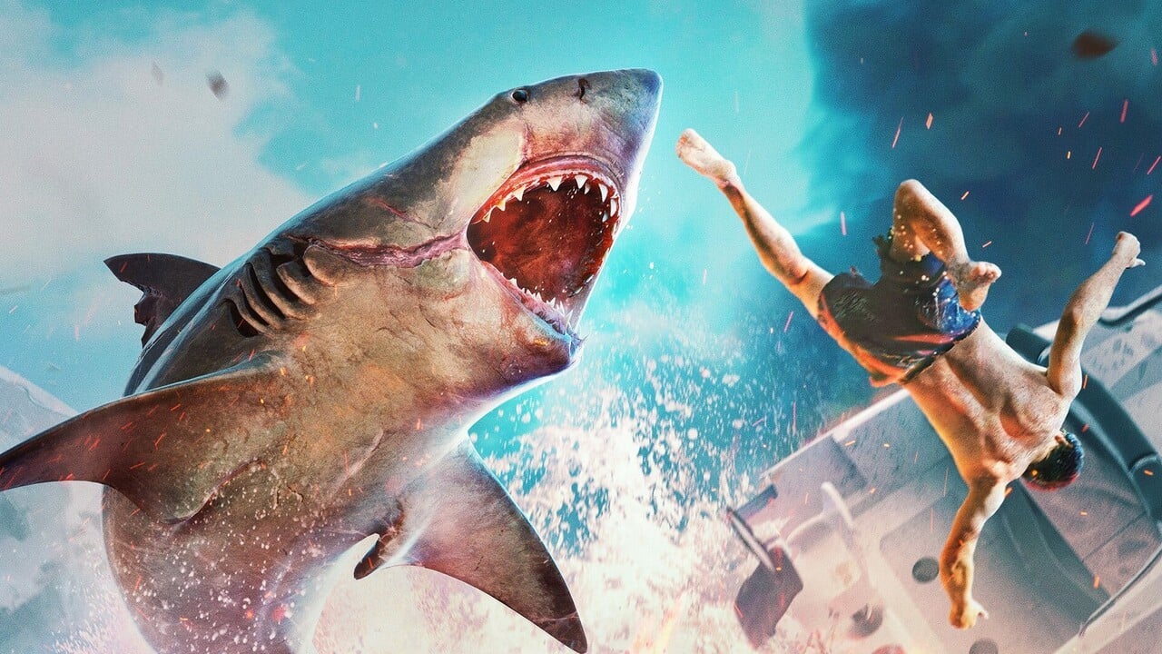 Swim as the shark in 'Maneater