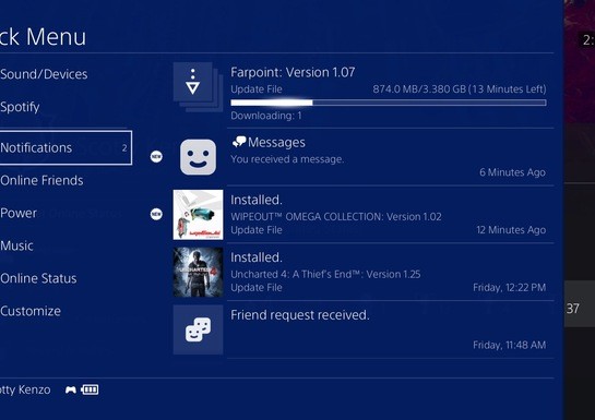 PS4 Firmware Update 5.00 Full List of Features Revealed
