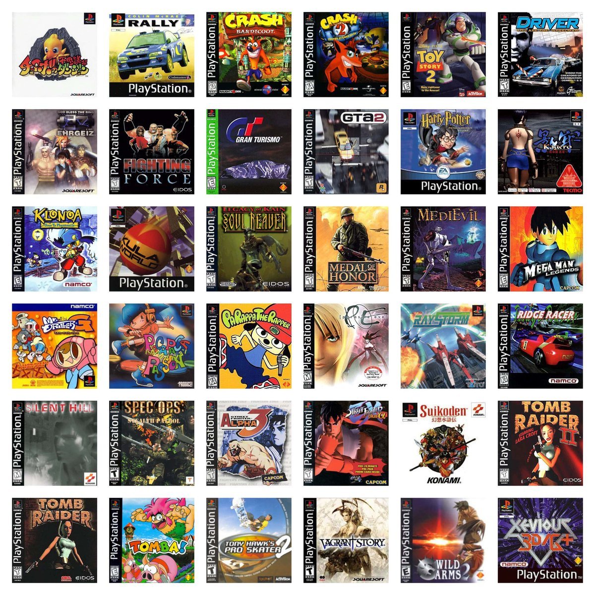 Playing EVERY PS1 Launch Game 