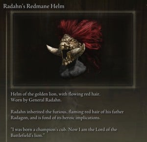 Elden Ring: All Full Armour Sets - Radahn's Set - Radahn's Redmane Helm