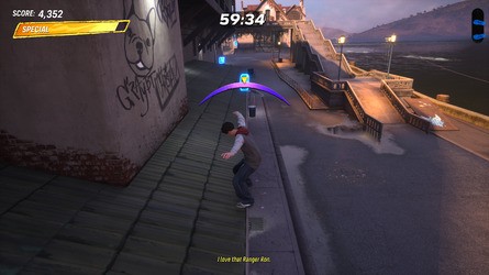 Tony Hawk's Pro Skater 3 + 4: Alcatraz Walkthrough - All Park Goals and Collectibles 78