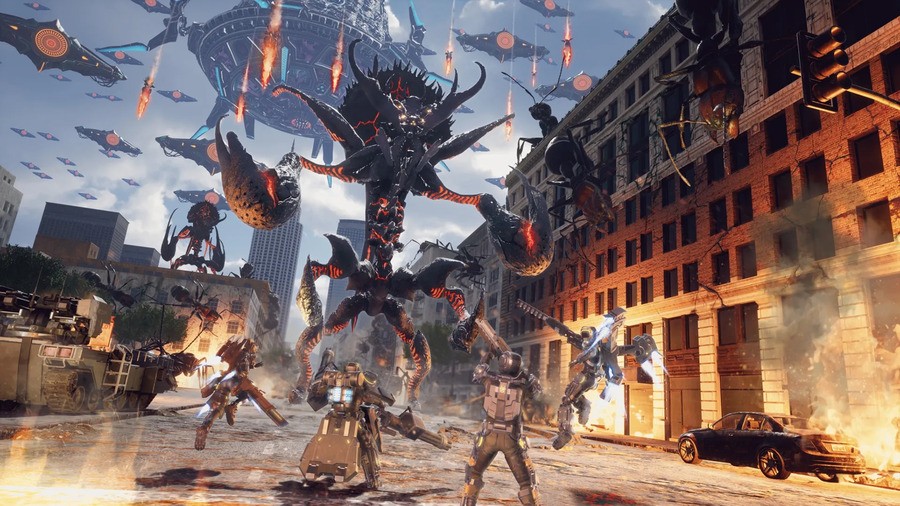 The Earth Defense Force series started life as 'Monster Attack' in the West, on which PlayStation console?