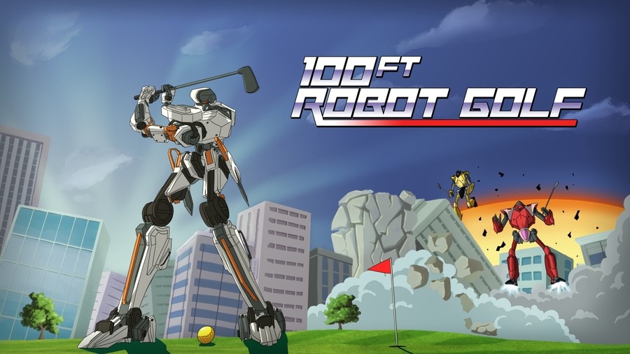 100ft Robot Golf PS4 PlayStation 4 VR Sony