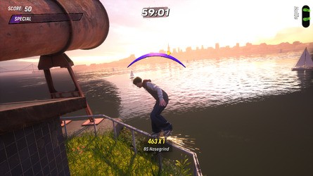 Tony Hawk's Pro Skater 3 + 4: Alcatraz Walkthrough - All Park Goals and Collectibles 12
