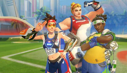 Overwatch's Olympian PS4 Update Scores with Rocket League Mode