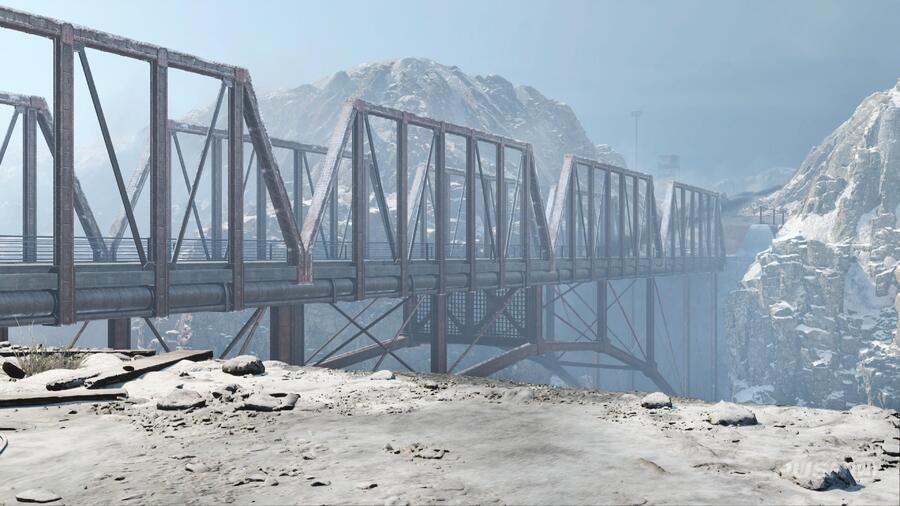 Metal Gear Solid Delta: Groznyj Grad Rail Bridge Walkthrough 1