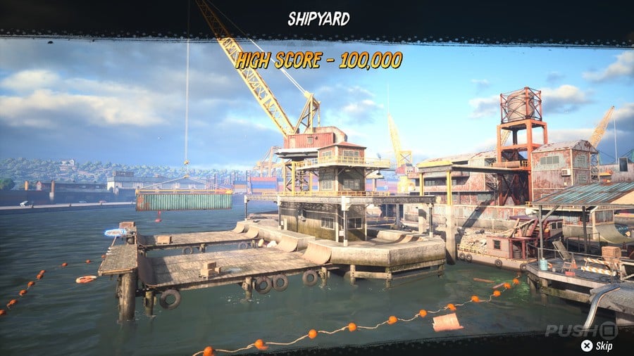 Tony Hawk's Pro Skater 3 + 4: Shipyard Walkthrough - All Park Goals and Collectibles 2