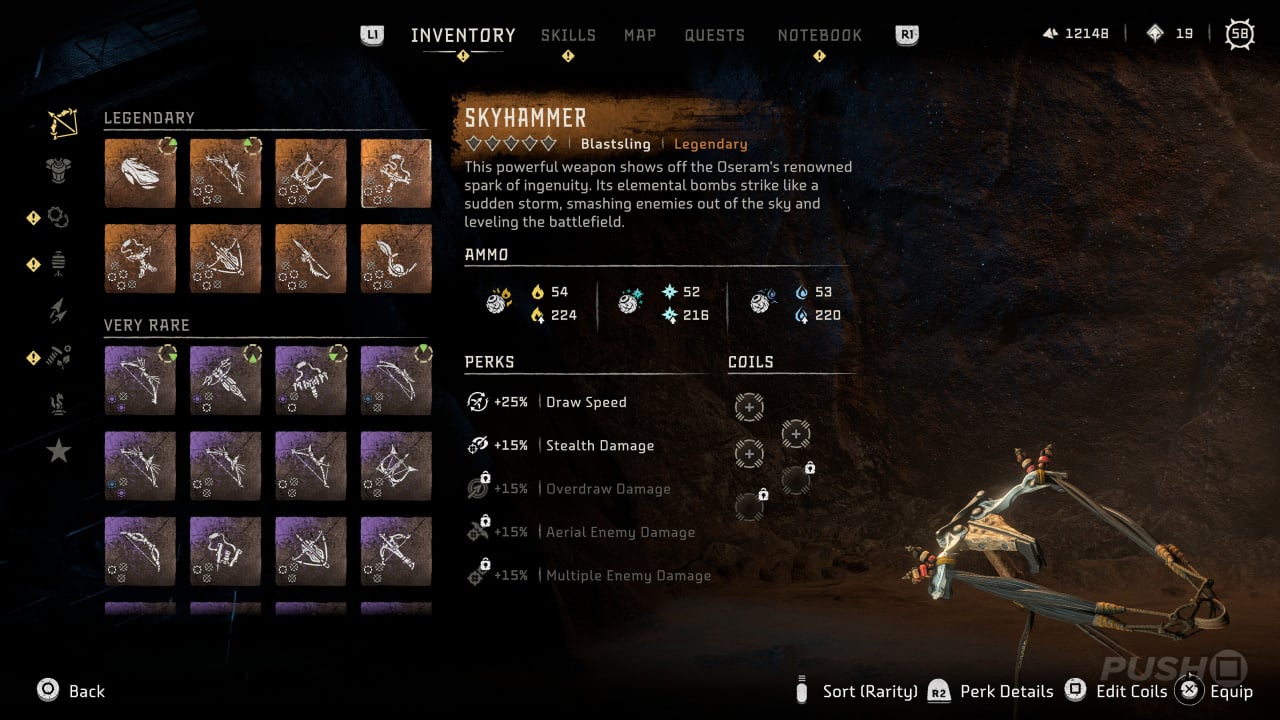 How to Get Every New Legendary Weapon in Horizon Forbidden West: Burning  Shores