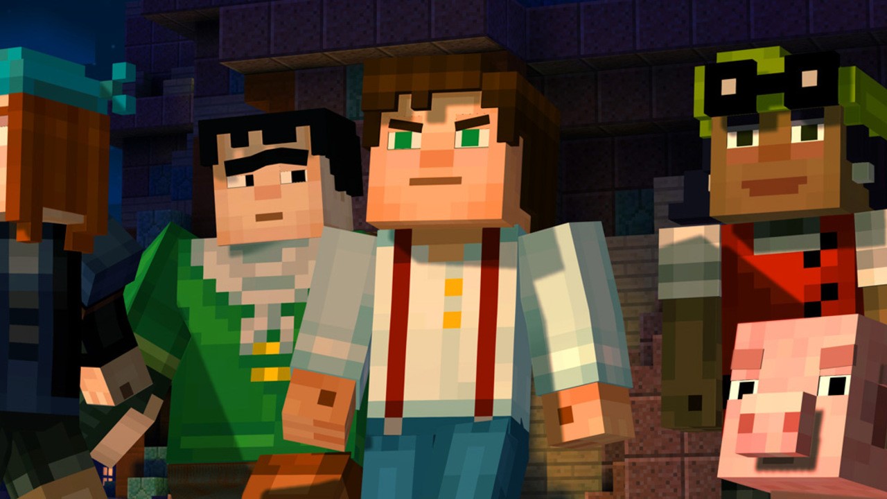 MINECRAFT STORY MODE A Telltale Games Series THE COMPLETE ADVENTURE Dlc Ps4 อังกฤษ En Playstation 4 Ps5 Mine Craft Eu I.164425355