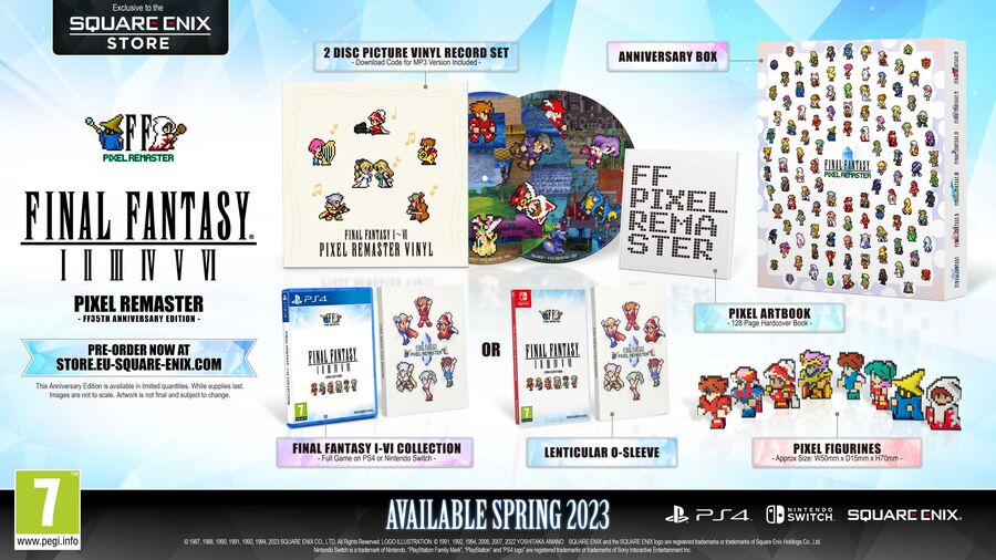 Final Fantasy Pixel Remaster Edisi Terbatas