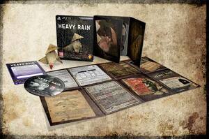 There's Your Heavy Rain Collector's Edition Packshot.