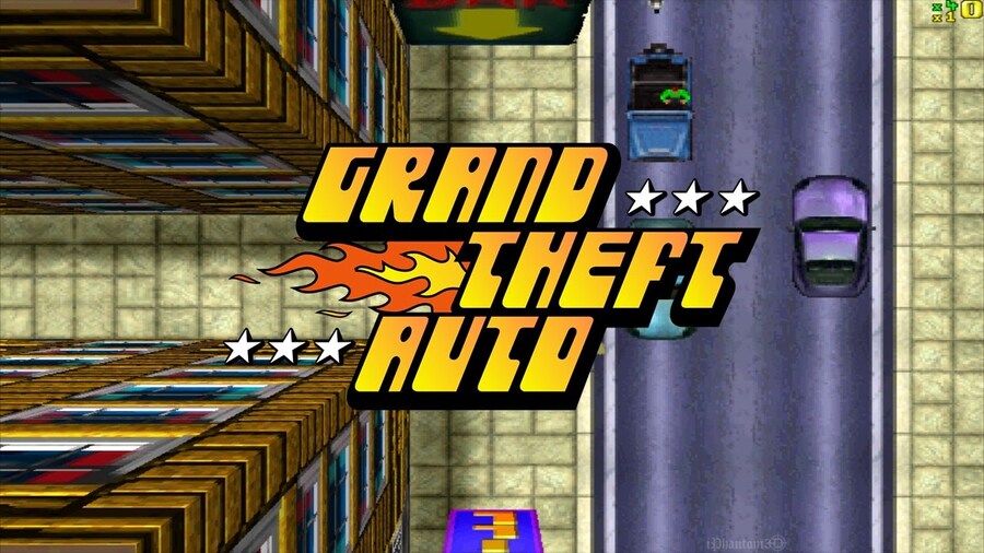 Grand Theft Auto PS1 PlayStation Sony 1