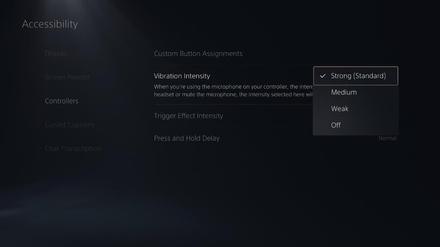 The DualSense controller has some incredible new features, like adaptive triggers and haptic feedback, but these can be disabled or the intensity reduced as part of PS5's accessibility settings.