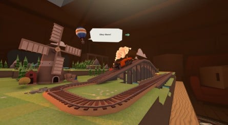 Toy Trains Is a Chill Track Building PSVR2 Game from the Makers of Superhot 2