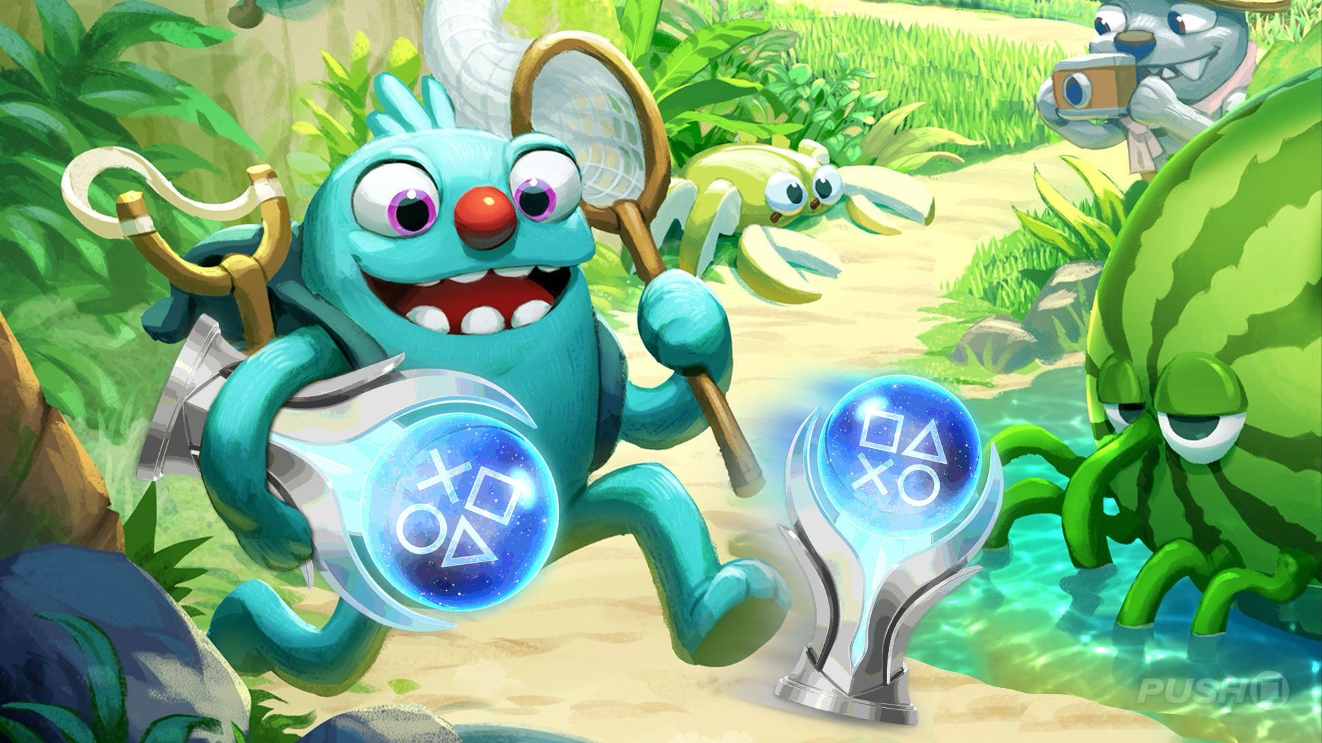 Going Platinum: I Went Full Trophy Sicko and Got the Bugsnax Platinum Twice on PS5 and PS4