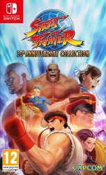 Street Fighter 30th Anniversary Collection Cover