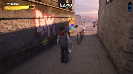 Tony Hawk's Pro Skater 3 + 4: Alcatraz Walkthrough - All Park Goals and Collectibles 88