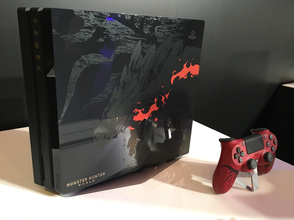 Tasty Monster Hunter: World PS4 Pro Releasing in France | Push Square