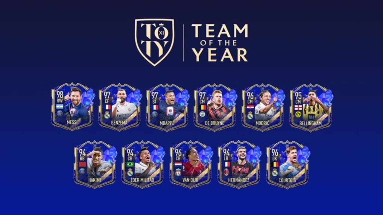 FIFA 23 Confirms Its Team of the Year Starting XI Push Square