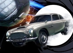 James Bond's Aston Martin DB5 Shakes Things Up in Rocket League on PS4