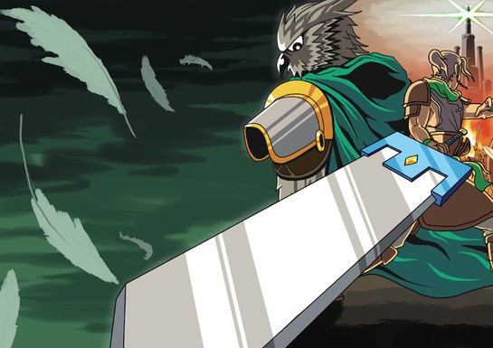 An Oversized Blade Is the Answer to All Your Problems in PS5, PS4 Metroidvania Gigasword