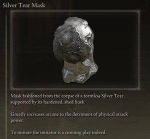 Elden Ring: All Individual Armour Pieces - Silver Tear Mask