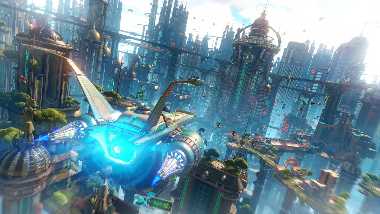 Watch new footage of Ratchet & Clank PS4