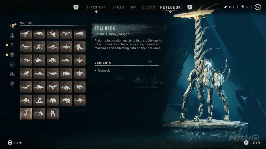 Horizon Forbidden West All Machines Strengths Weaknesses Overrides Guide PS5 PS4 Tallneck