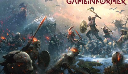 God of War PS4 Details Incoming as Kratos Battles onto Game Informer's Next Cover
