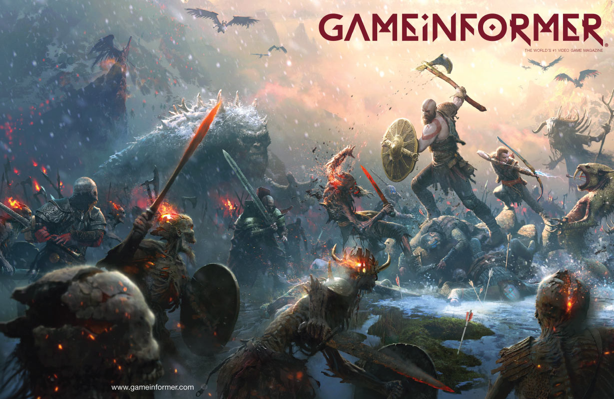 New God Of War Ragnarök art image from Game Informer : r/GodofWar