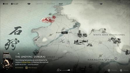 Ghost of Yotei: All Special Places Locations to Bow or Play Shamisen Guide 9