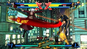 Control Ultimate Marvel vs Capcom 3 with your PS Vita.