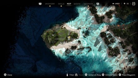 Horizon Forbidden West: Burning Shores: All Aerial Captures Locations 28