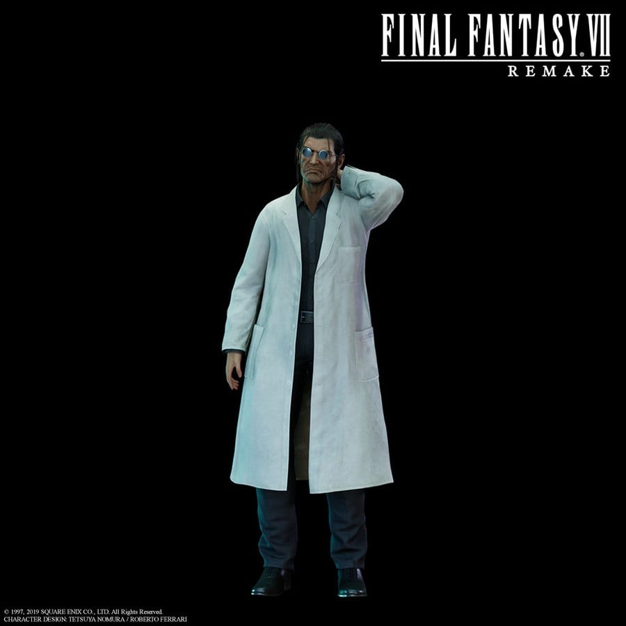 Final Fantasy VII Remake Hojo Character Art