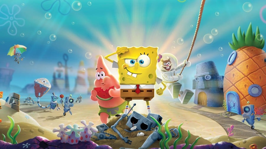 SpongeBob SquarePants Battle for Bikini Bottom Rehydrated PS4 PlayStation 4