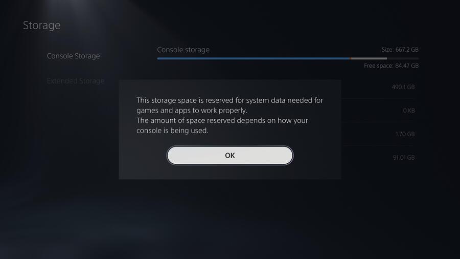 One major concern we have with the PS5 is the rapid growth of the system's mysterious Other storage category, which appears to grow enormously when you have PS4 software installed.