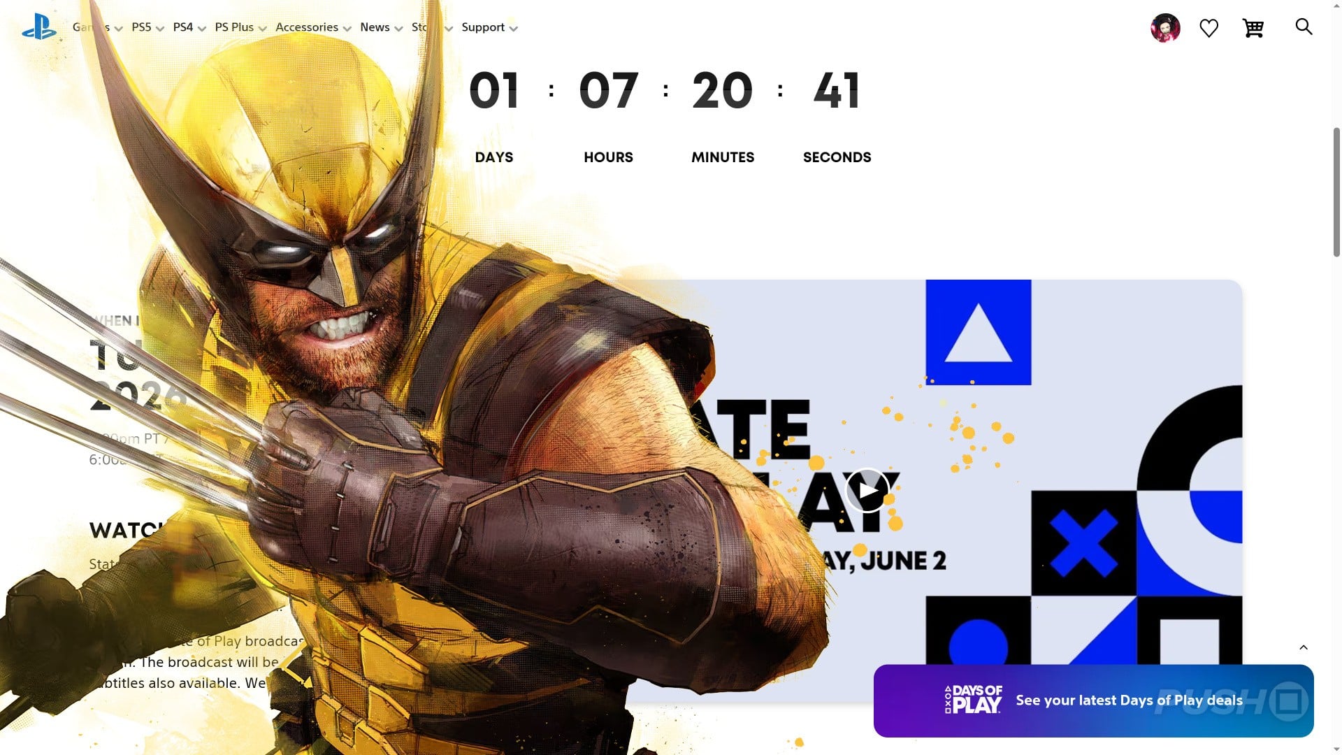 Excitement Builds as PS5 Countdown Clock Hints at Major State of Play Event