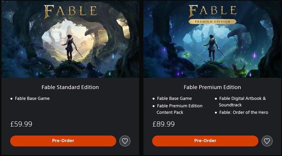 Fable PS5 2