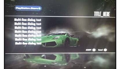 Trousers Down: XBOX 360 Version Of Need For Speed Shift Crashes While Trying To Access The, Erm, Playstation Store